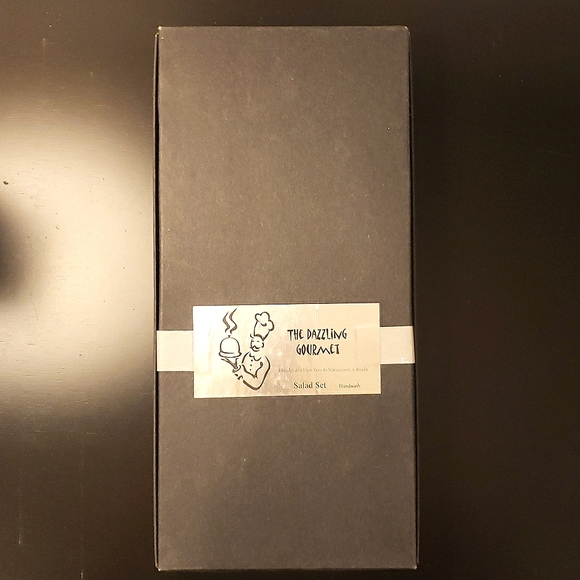 NIB Handcrafted Salad Set - Picture 6 of 6